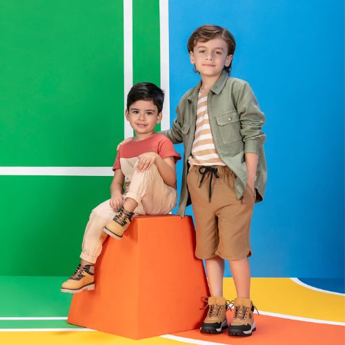 Zapatos brasileros de niño en Puyo